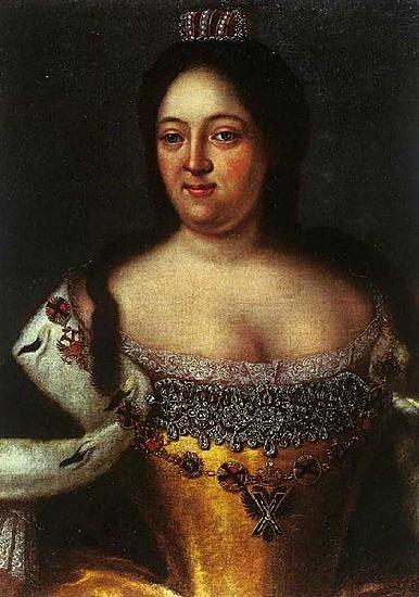 Johann Henrich Wedekind Portrait of Empress Anna of Russia oil painting image